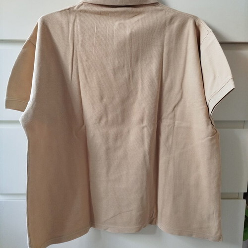 Jacques Hermes men's polo shirt, beige camel, XL