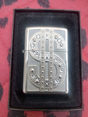 Zippo 2018 dollar daimond με πέτρες καινούργιο
