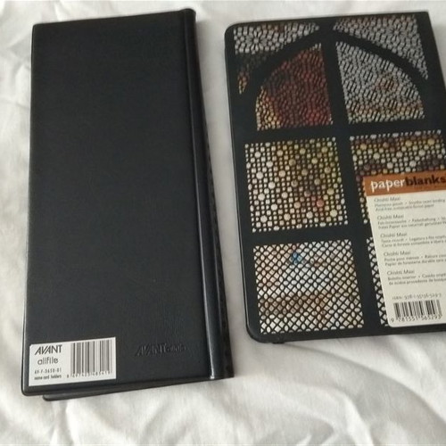 Paperblanks notebook new with 240-card holder