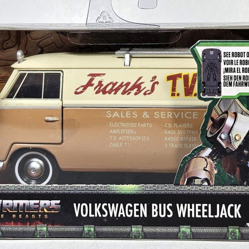 Jada Transformers Rise of the Beasts Volkswagen Bus Wheeljack 1:32 new