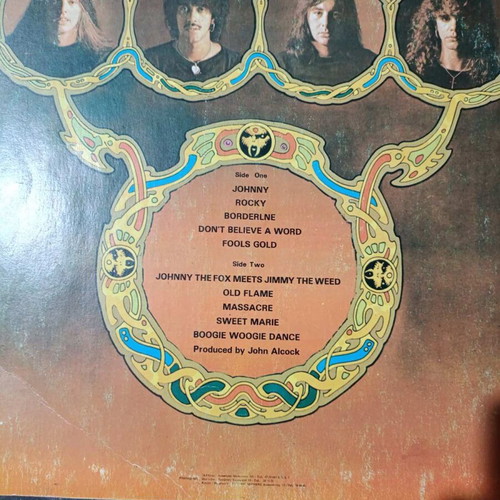 Thin Lizzy Johnny the Fox vinyl record