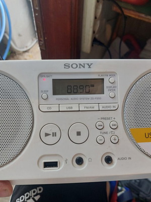 Sony Φορητό ηχοσύστημα ZS-PS50 μεταχειρισμένο με CD, MP3, USB, ραδιόφωνο