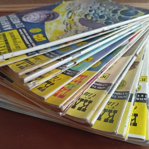 Vintage comic book collection, pack of 20, Greek editions