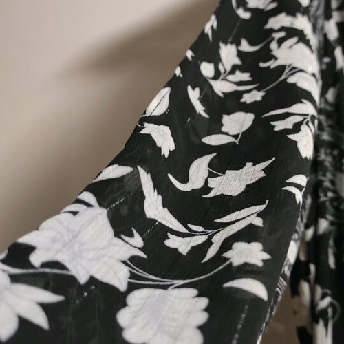 Evening dress like new, black and white, size L