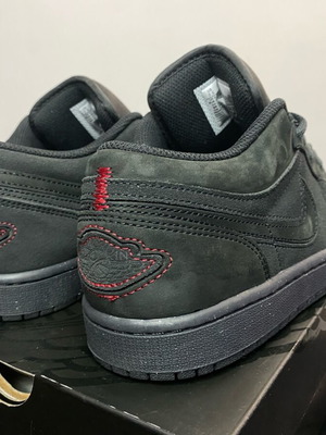 Air Jordan 1 Low SE Craft σαν καινούργια, μέγεθος 40.5, μαύρα