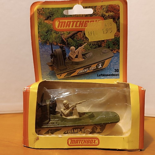 Matchbox field gun, tanks, boats pack of 6 like new