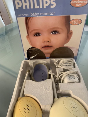 Philips baby monitor used, working condition