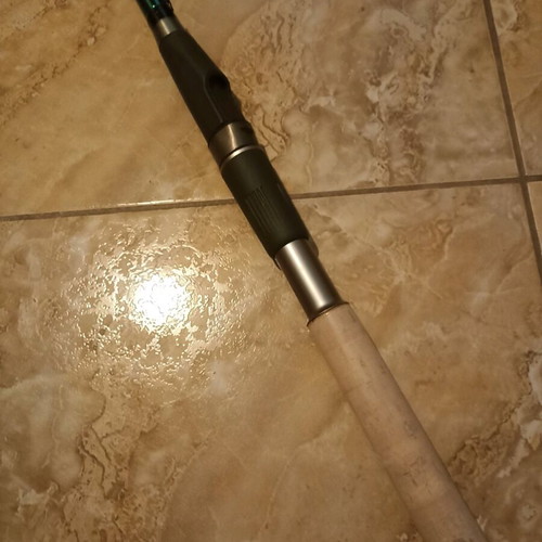Fishing rod, zebco trophy, tele metal 3.30
