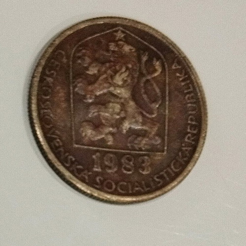 Collectible Czechoslovakia Coin 1983 used