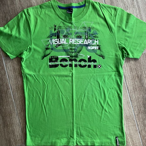 Bench men's t-shirt like new, green, size L