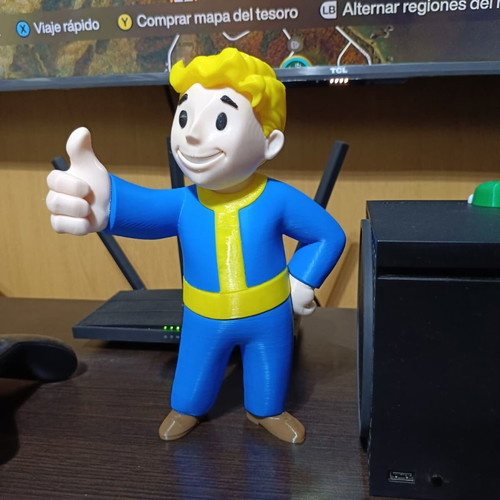 3D print Fallout figure 26 cm, like new, plastic PLA