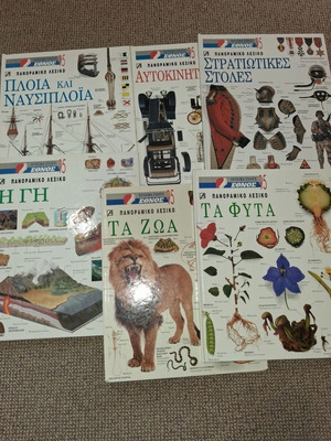 Panoramic Lexiko Collection of 6 Illustrated Volumes used