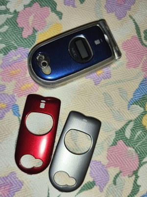 Nec mobile phone used with extra covers, collectible