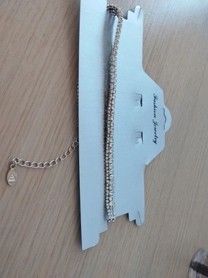 Zara women's necklace gray new