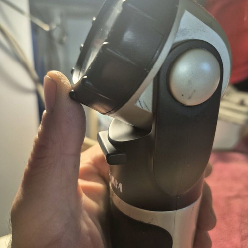 Osram professional flashlight used with magnetic base, tripod and adjustable head