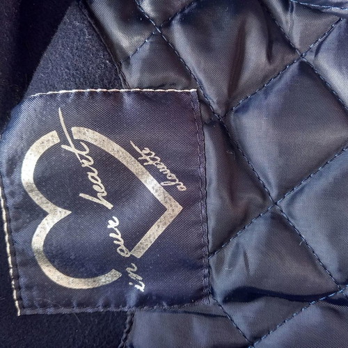 Alouette coat almost unused for girl up to 3 years with detachable fur trim
