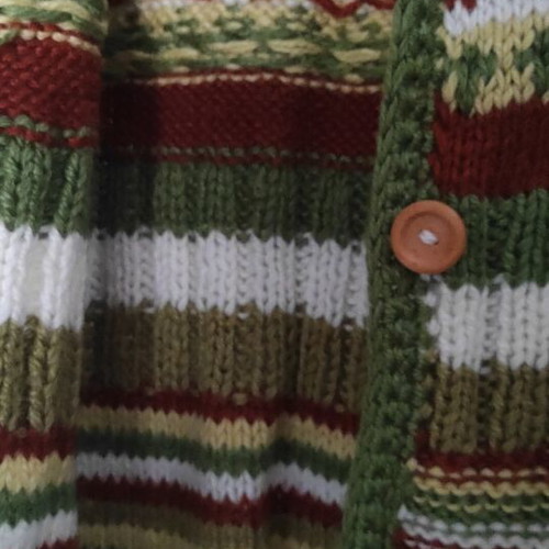 Handmade cardigan with wooden buttons size S like new