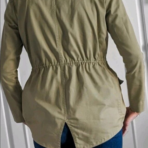 Lacoste Safari jacket S like new, vintage green