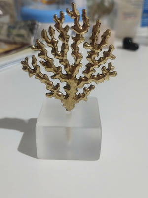 Panagiotis Tzafolias Micro Sculpture Coral with Plexiglass Base, New