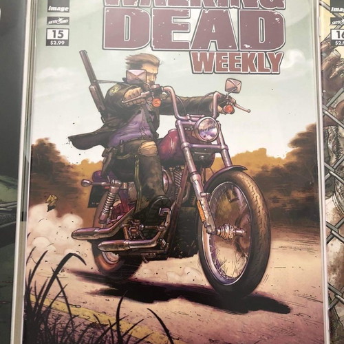 Walking Dead Weekly set of 47 comics like new