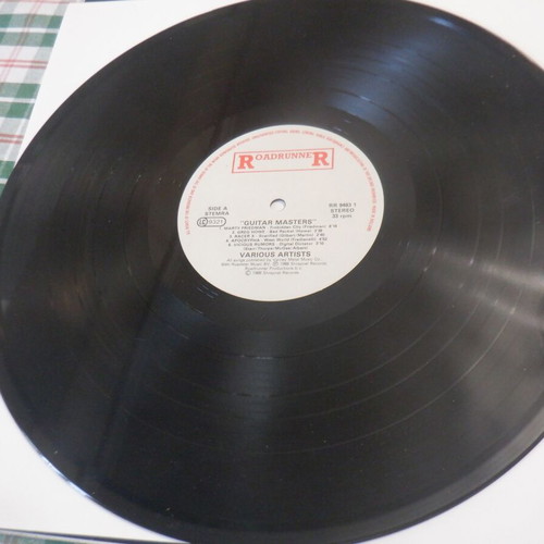 Guitar Masters rare vinyl collection Dutch cut used, metal