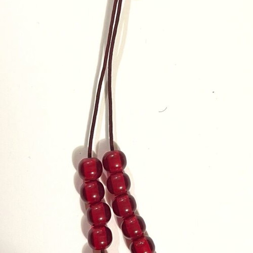 Red komboloi used