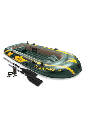 Inflatable boat Intex Seahawk 4 used for 4 people
