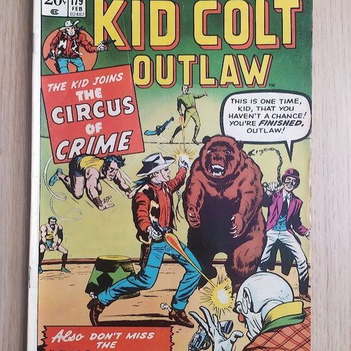 Kid Colt Outlaw #179 used Marvel Comics comic 1973