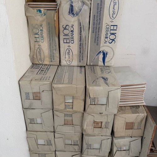 Vintage Elios Ceramica 15x15 cm tiles new, large quantity