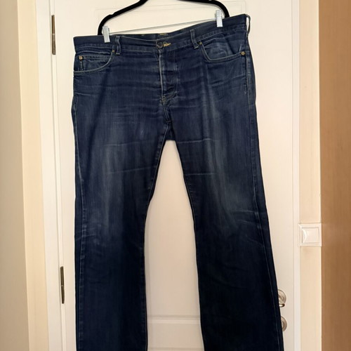 Armani Jeans men's straight fit blue pants like new, size XL
