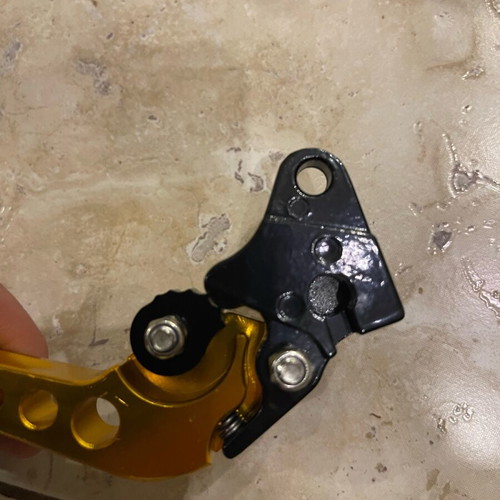 Adjustable levers like new for motorcycles and scooters without hydraulic brakes