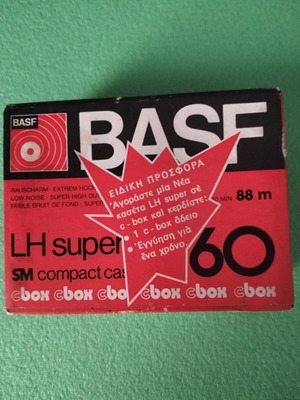 BASF LH Super 60 SM Compact cassette tape