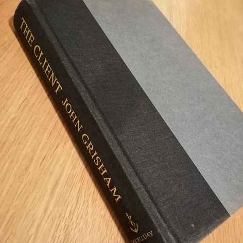 The Client by John Grisham used hardcover English book