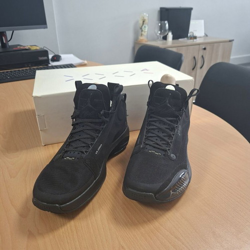 Air Jordan sneakers new, black, size 47