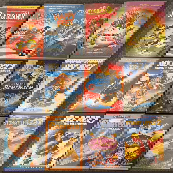 12 dvd παιδικά