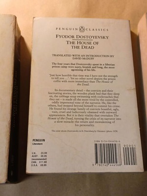 Βιβλία Dostoyevsky μεταχειρισμένα, The Brothers Karamazov, The House of the Dead, Crime and Punishment, 3 μαζί