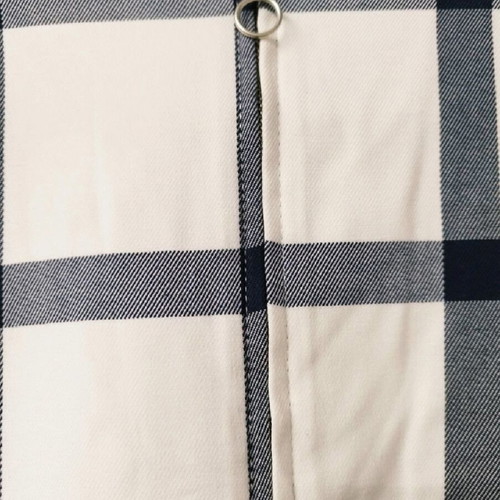 Zara Blue Checked Blouse like new, size medium