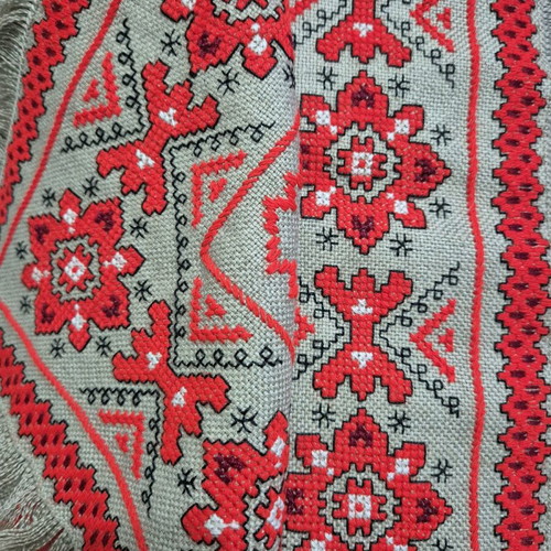 Handmade Panama tablecloths like new with Bulgarian embroidery