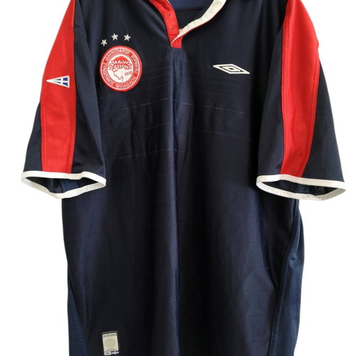 Olympiakos Thrylos Umbro Large Football Jersey 2003-2004, like new