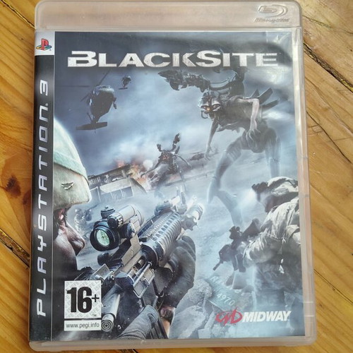 Blacksite PS3 game used, action shooter