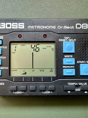 Boss Dr. Beat DB-60 digital metronome used