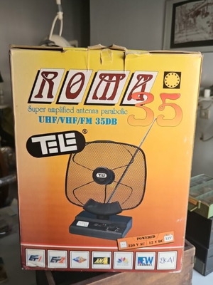Tele Radar indoor parabolic TV and radio antenna used