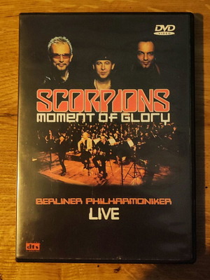 Scorpions Moment Of Glory DVD used, rock