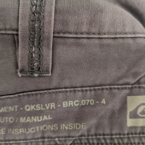 Quiksilver Cargo Bermuda Medium gray new, unworn