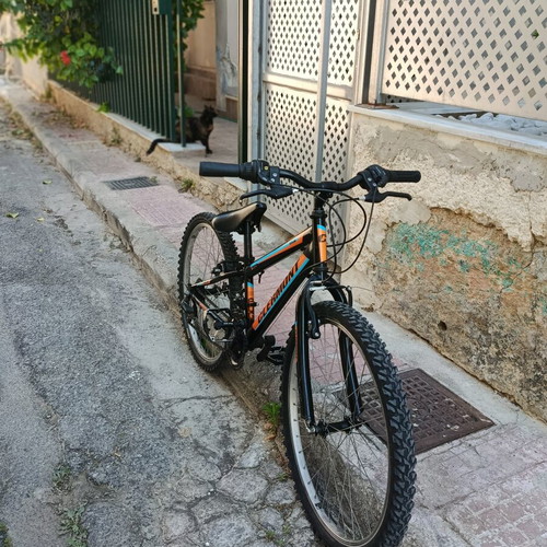 Mountain bike Clermont Freeland used, 24 inch, V-Brakes, kids