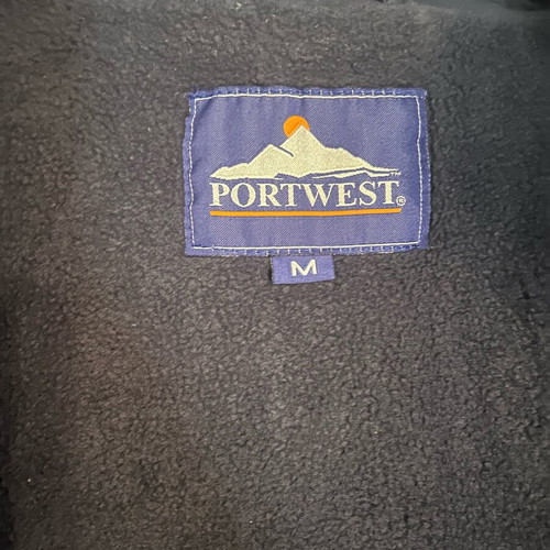 Portwest men's warm thermal jacket new dark blue