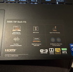 Asus Tuf Dash F15 laptop σαν καινούργιο με i7-12650H, 16GB RAM, RTX 3050Ti