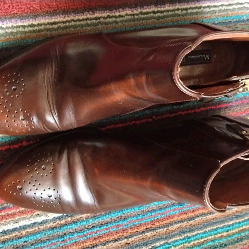 Massimo Dutti No38 boots used, genuine brown leather