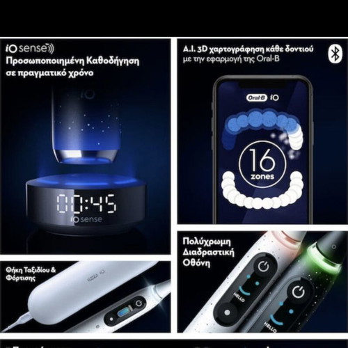 Oral-B iO10 electric toothbrush Lunar Gold new