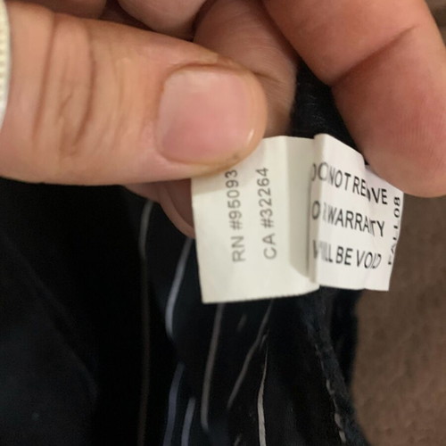Black pants size M like new